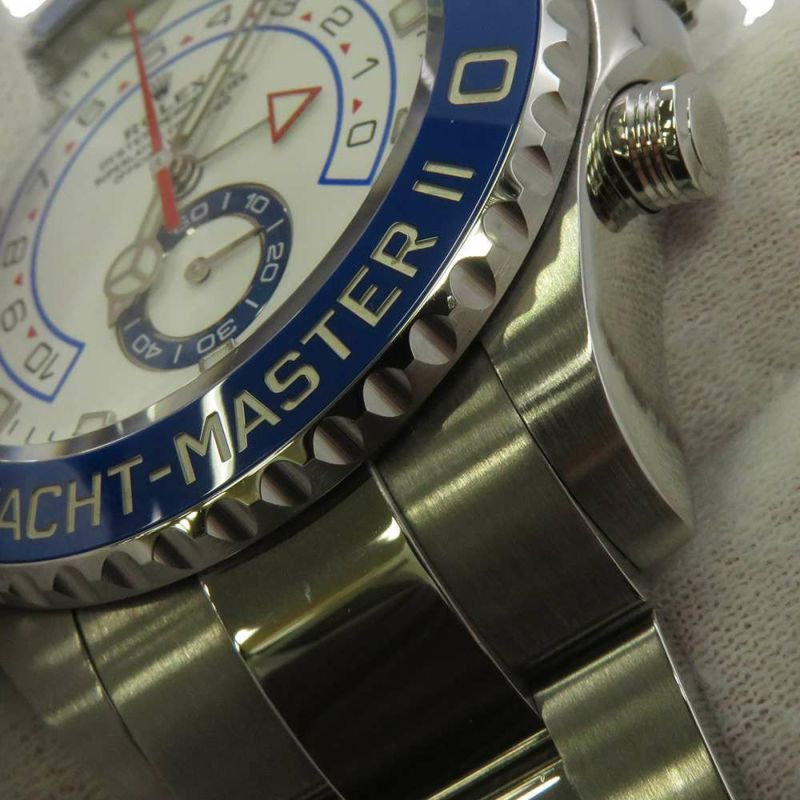 ロレックス ヨットマスター2  ランダムシリアル ルーレット 116680 ROLEX 腕時計 白文字盤