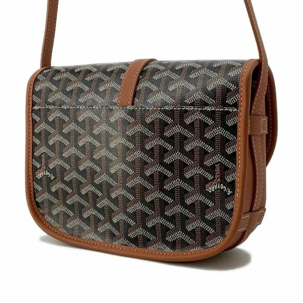 ゴヤール ショルダーバッグ ベルヴェデーレPM PVC GOYARD バッグ 黒