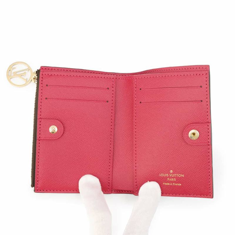 ルイヴィトン 二つ折り財布 モノグラム ポルトフォイユ・リサ M11380 LOUIS VUITTON