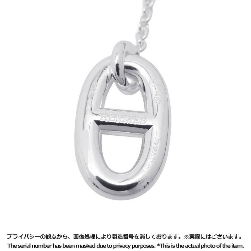 エルメス ピアス シェーヌダンクル ファランドール MM SV925シルバー HERMES ジュエリー