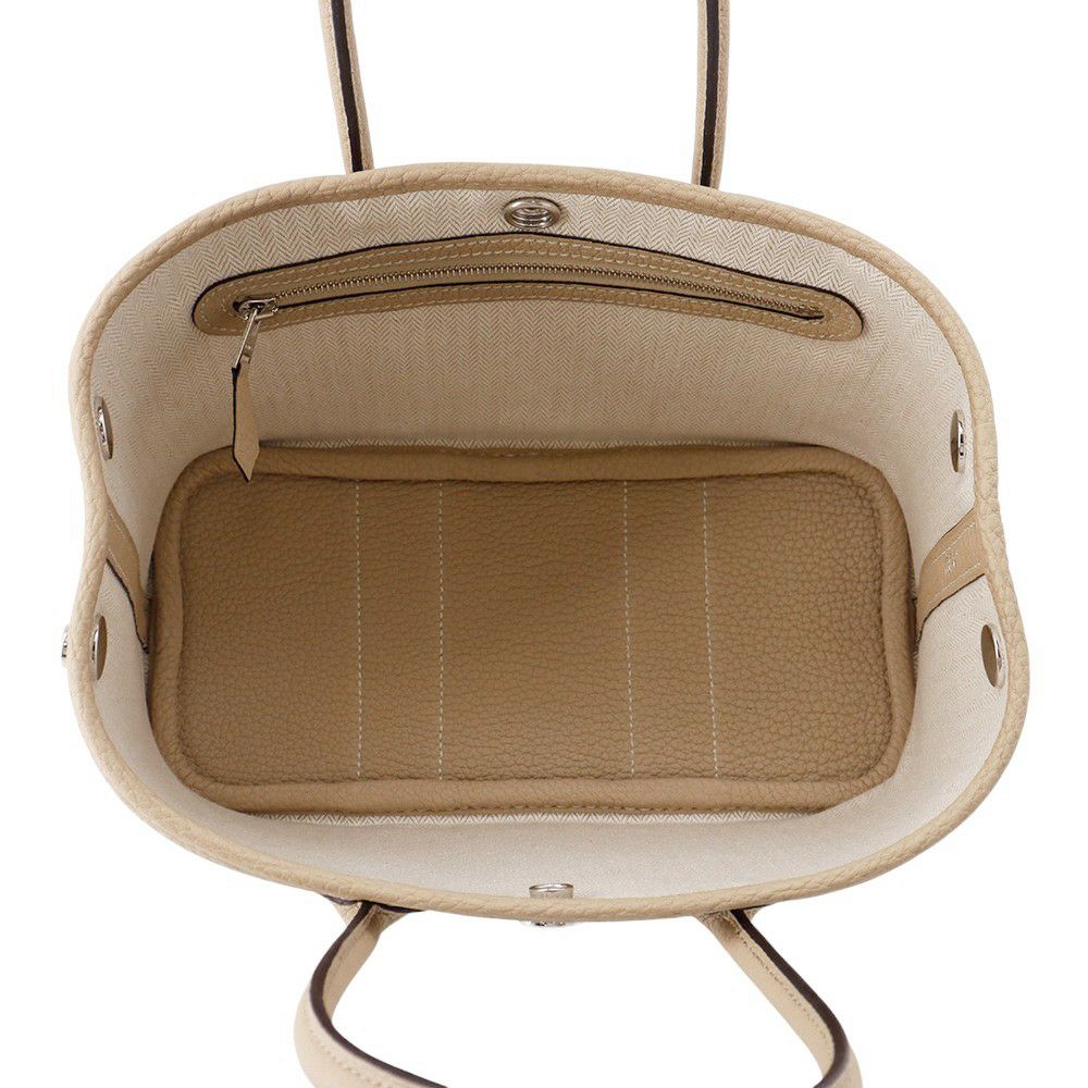 エルメス トートバッグ ネオ・ガーデン 23 ガーデンパーティ トレンチ/シルバー金具 ネゴンダ K刻印