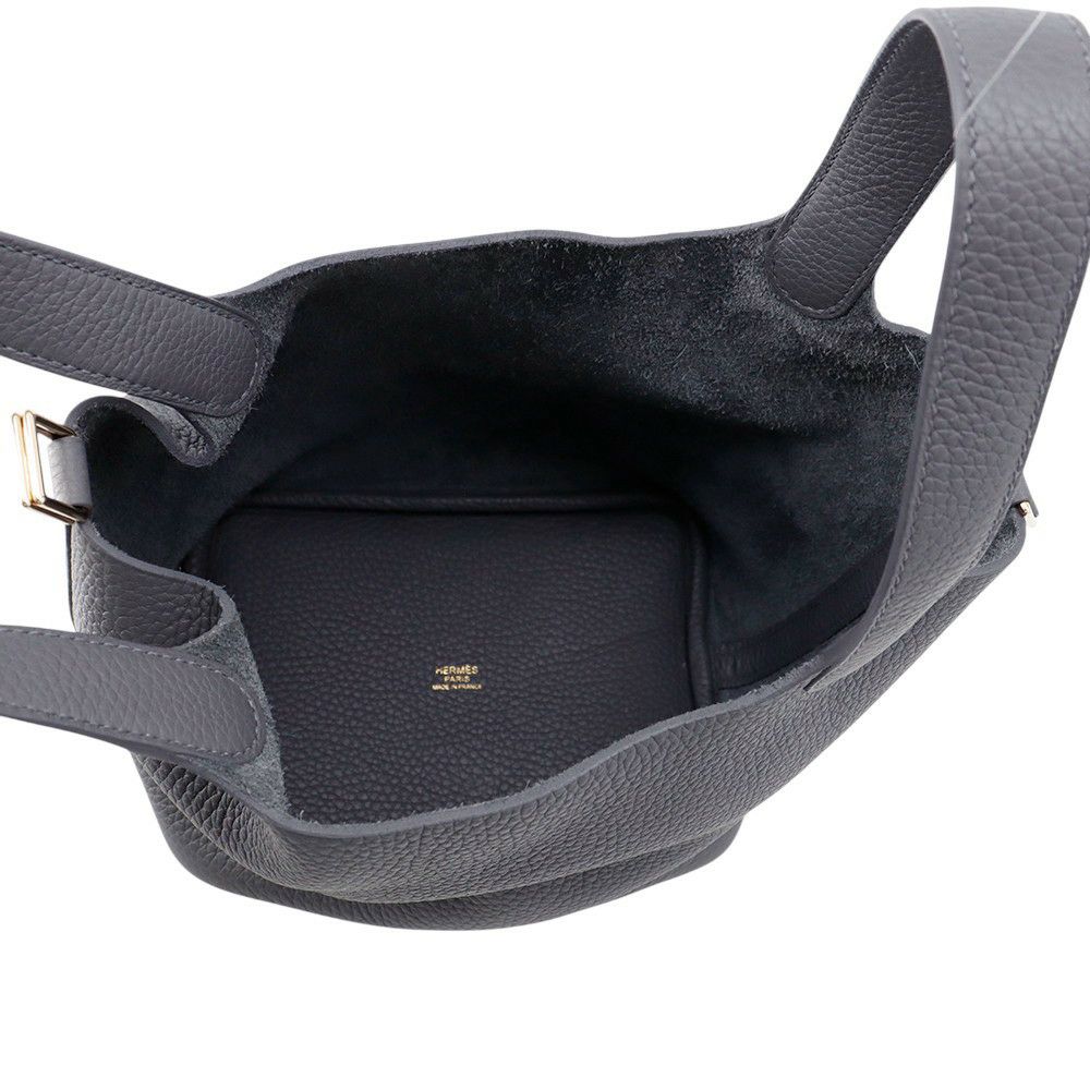 エルメス ハンドバッグ ピコタンロックPM アルドワーズ/シルバー金具 トリヨンクレマンス W刻印 HERMES トートバッグ