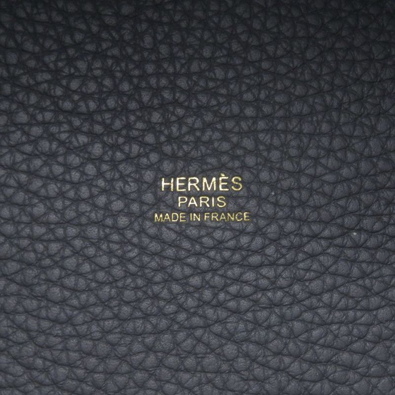 エルメス ハンドバッグ ピコタンロックPM アルドワーズ/シルバー金具 トリヨンクレマンス W刻印 HERMES トートバッグ