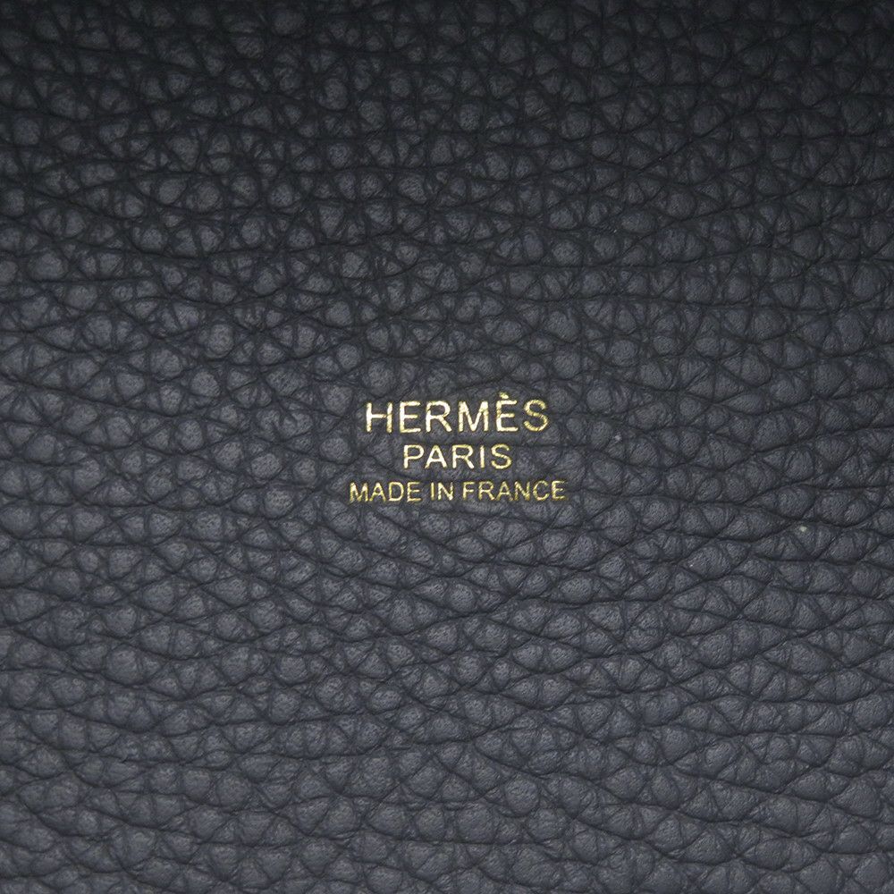 エルメス ハンドバッグ ピコタンロックPM アルドワーズ/シルバー金具 トリヨンクレマンス W刻印 HERMES トートバッグ
