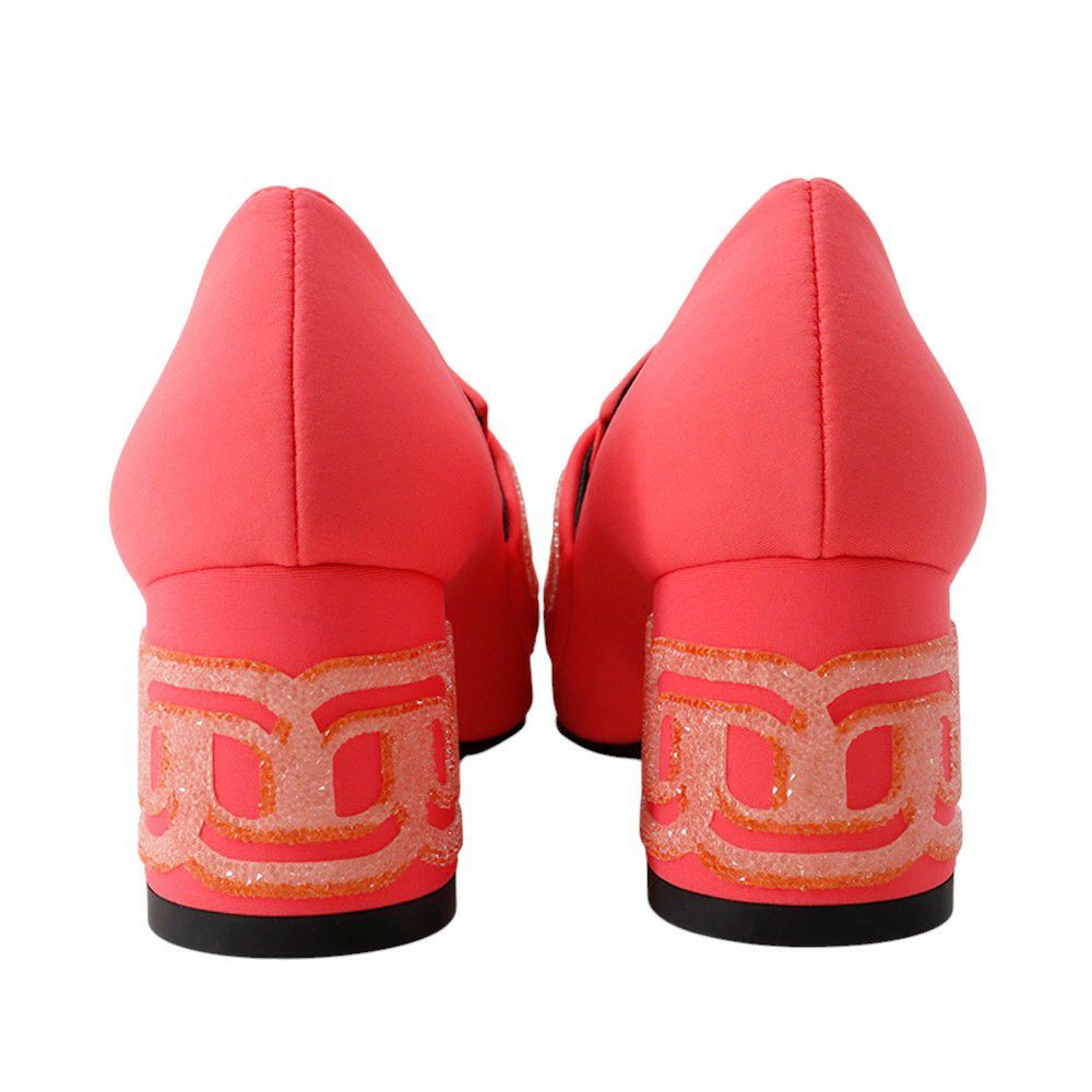 エルメス パンプス ドナ 60 Donna ビジュー レディースサイズ37 HERMES 靴