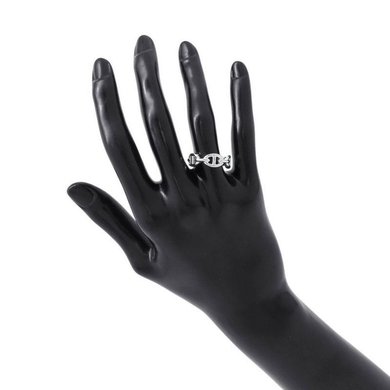 エルメス リング シェーヌダンクル アンシェネPM Enchainee SV925シルバー リングサイズ52 HERMES ジュエリー