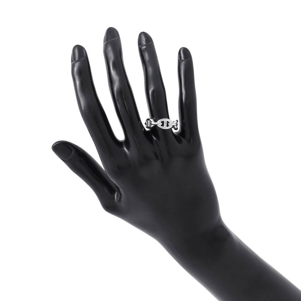 エルメス リング シェーヌダンクル アンシェネPM Enchainee SV925シルバー リングサイズ52 HERMES ジュエリー