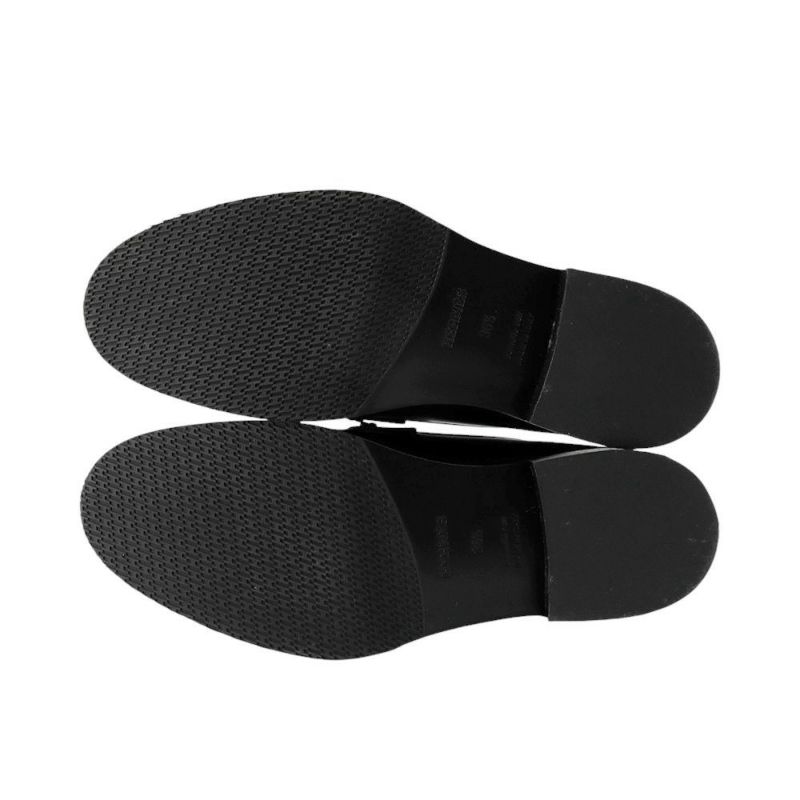 エルメス モカシン インパクト カーフレザー レディースサイズ36 1/2 HERMES 靴 黒