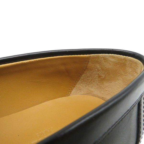 エルメス モカシン インパクト カーフレザー レディースサイズ36 1/2 HERMES 靴 黒