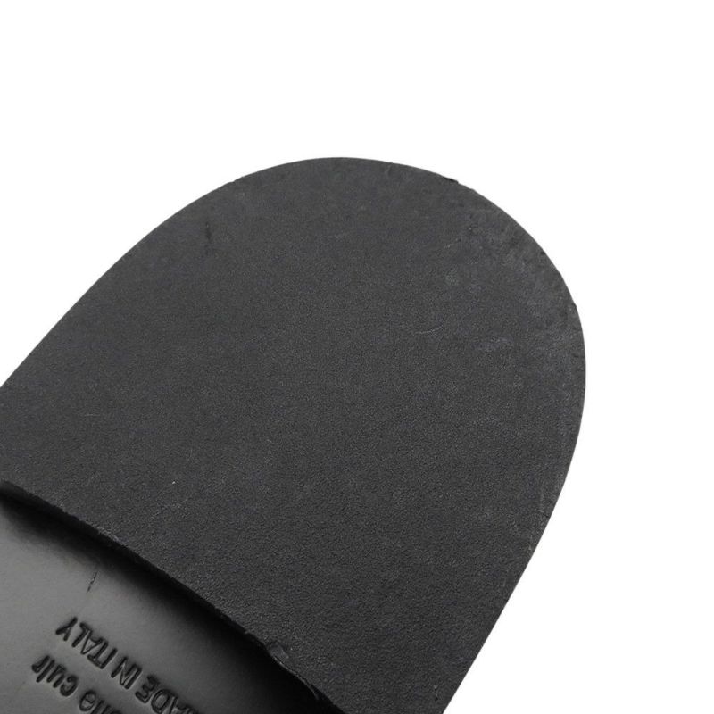 エルメス モカシン インパクト カーフレザー レディースサイズ36 1/2 HERMES 靴 黒