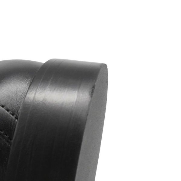 エルメス モカシン インパクト カーフレザー レディースサイズ36 1/2 HERMES 靴 黒