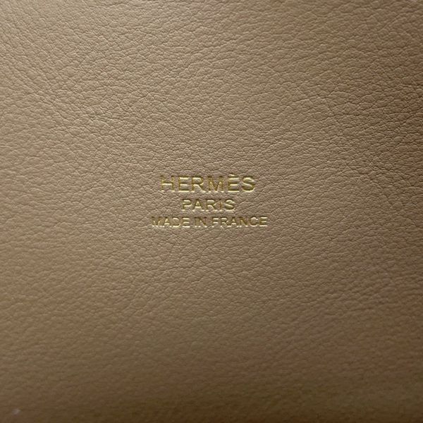 エルメス ボリード1923 25 エトゥープ/ゴールド金具 エバーカラー K刻印 2wayショルダー