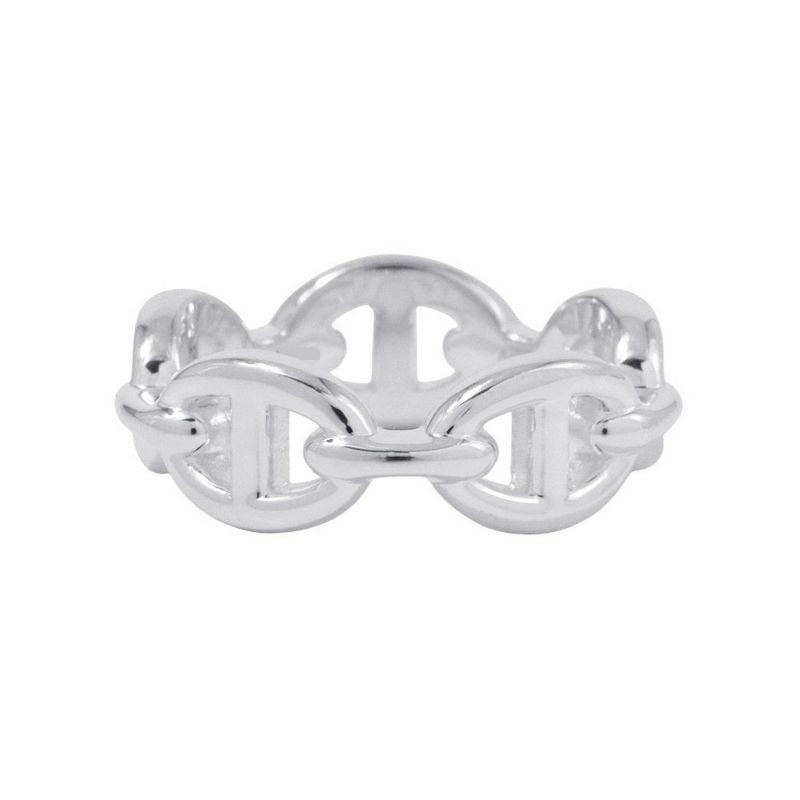 エルメス リング シェーヌダンクル アンシェネPM Enchainee SV925シルバー リングサイズ53 HERMES ジュエリー