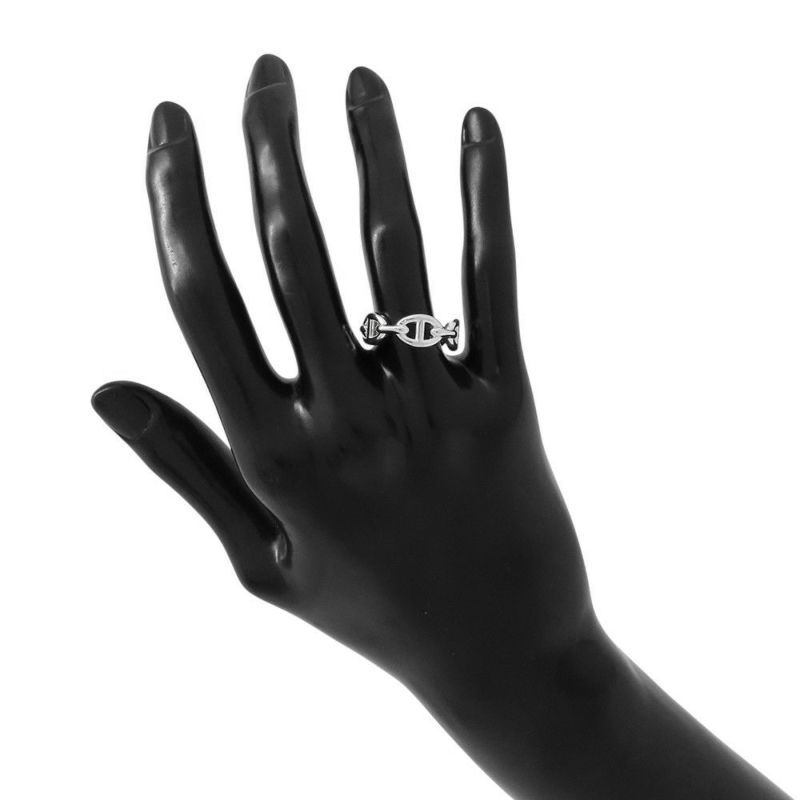 エルメス リング シェーヌダンクル アンシェネPM Enchainee SV925シルバー リングサイズ53 HERMES ジュエリー