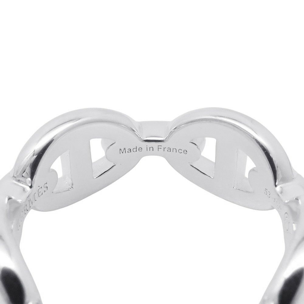 エルメス リング シェーヌダンクル アンシェネPM Enchainee SV925シルバー リングサイズ53 HERMES ジュエリー