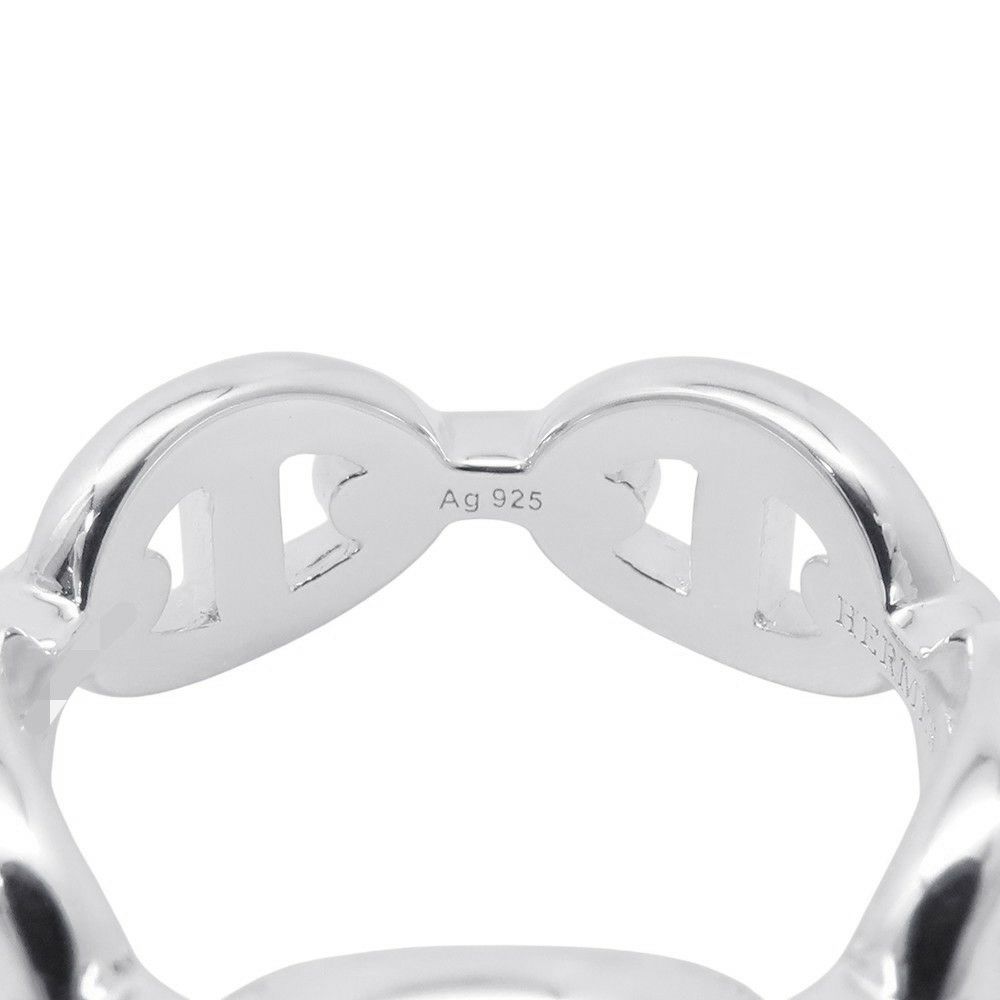 エルメス リング シェーヌダンクル アンシェネPM Enchainee SV925シルバー リングサイズ53 HERMES ジュエリー