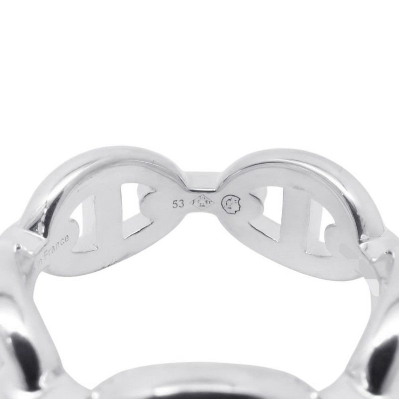 エルメス リング シェーヌダンクル アンシェネPM Enchainee SV925シルバー リングサイズ53 HERMES ジュエリー