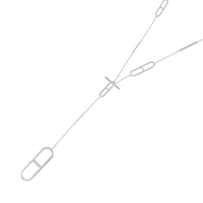 エルメス ネックレス エヴァーシェーヌダンクル サイズ80 SV925シルバー HERMES ロングネックレス ジュエリー