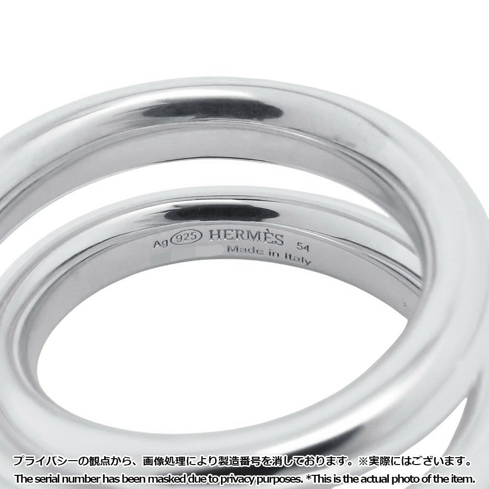 エルメス リング ヴェルティージュ SV925シルバー リングサイズ54 HERMES 指輪 ジュエリー