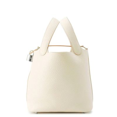 HERMES ピコタン PM カザック グリパール ベージュ　ハンドバッグ HERMES ピコタン PM カザック グリパール ベージュハンドバッグ
