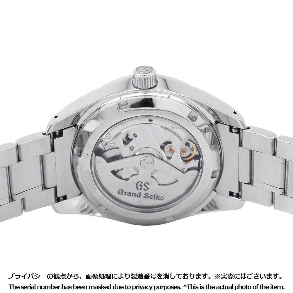 セイコー グランドセイコー ヘリテージコレクション スプリングドライブ GMT SBGE211 黒文字盤