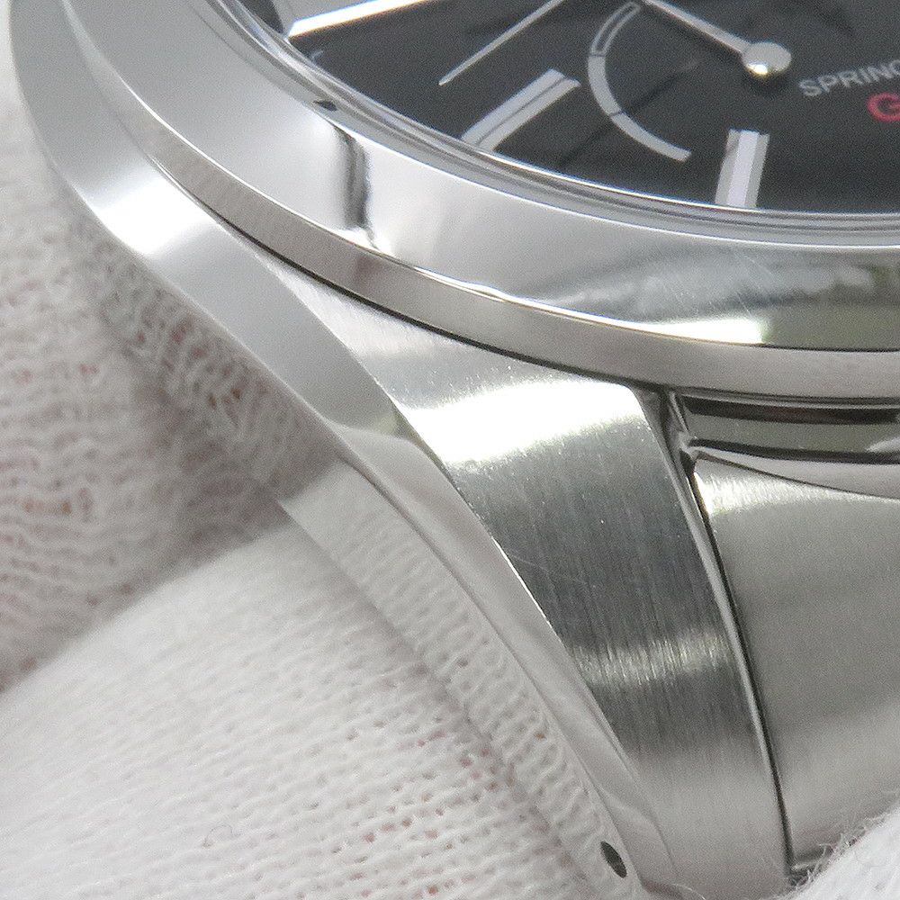 セイコー グランドセイコー ヘリテージコレクション スプリングドライブ GMT SBGE211 黒文字盤