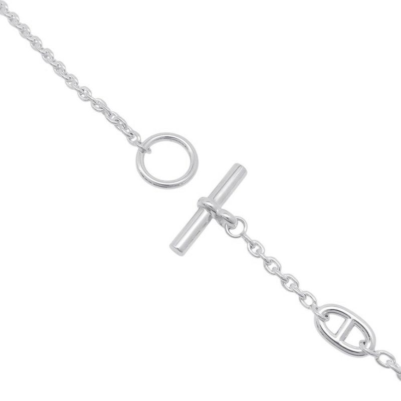 エルメス ネックレス シェーヌダンクル ファランドール SV925 サイズ80 HERMES ジュエリー