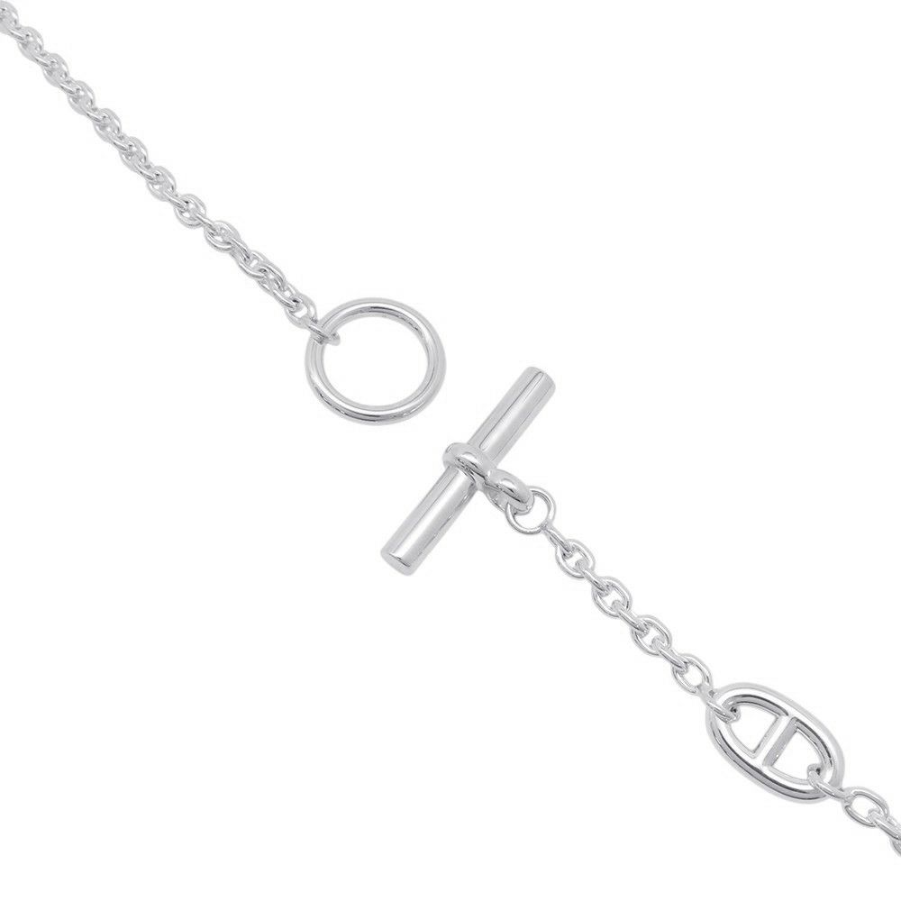 エルメス ネックレス シェーヌダンクル ファランドール SV925 サイズ80 HERMES ジュエリー