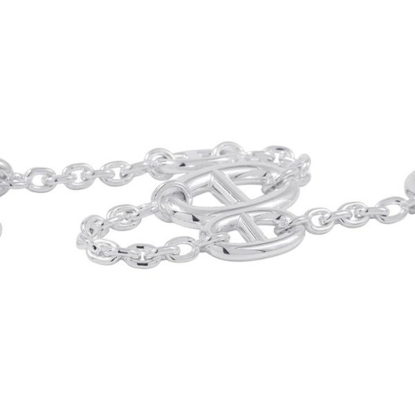 エルメス ブレスレット シェーヌダンクル ファランドール SV925シルバー サイズST HERMES ジュエリー