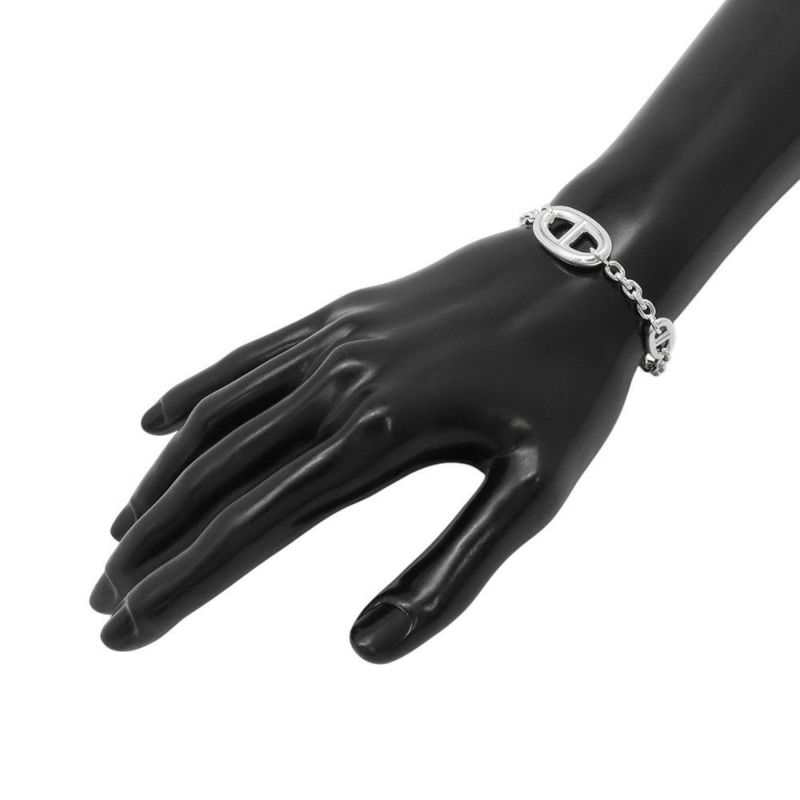 エルメス ブレスレット シェーヌダンクル ファランドール SV925シルバー サイズST HERMES ジュエリー