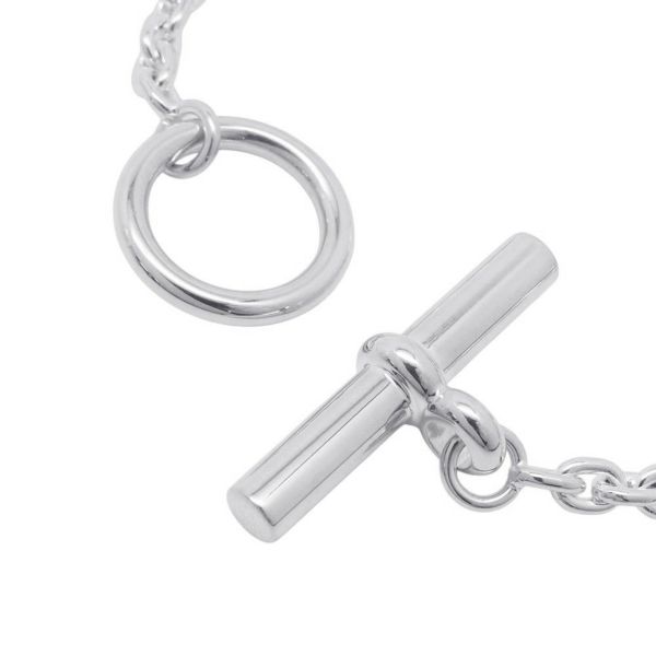 エルメス ブレスレット シェーヌダンクル ファランドール SV925シルバー サイズST HERMES ジュエリー