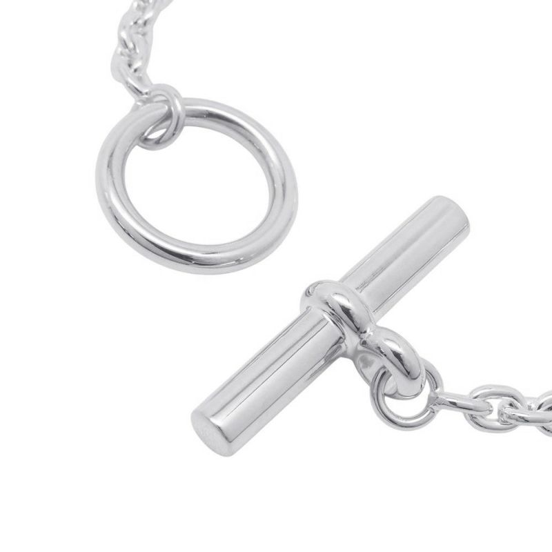 エルメス ブレスレット シェーヌダンクル ファランドール SV925シルバー サイズST HERMES ジュエリー