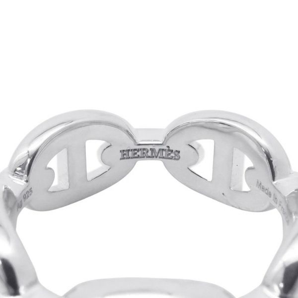 エルメス リング シェーヌダンクル アンシェネPM Enchainee SV925シルバー リングサイズ55 HERMES ジュエリー