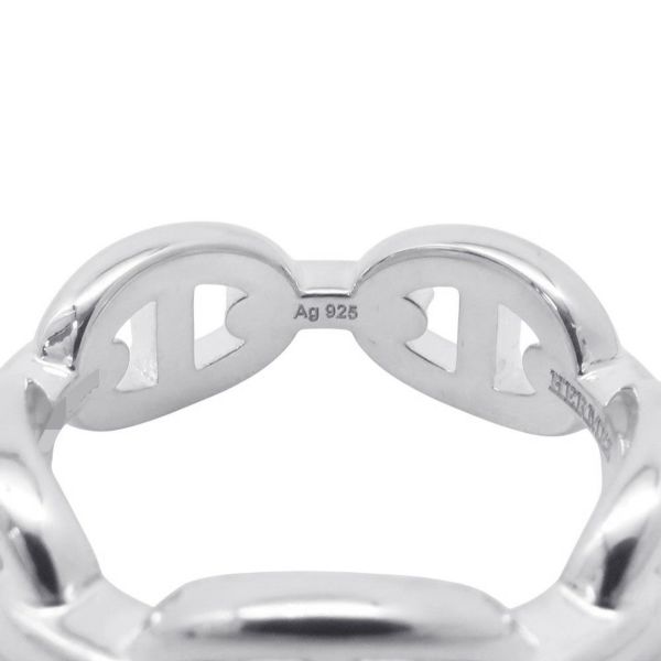 エルメス リング シェーヌダンクル アンシェネPM Enchainee SV925シルバー リングサイズ55 HERMES ジュエリー