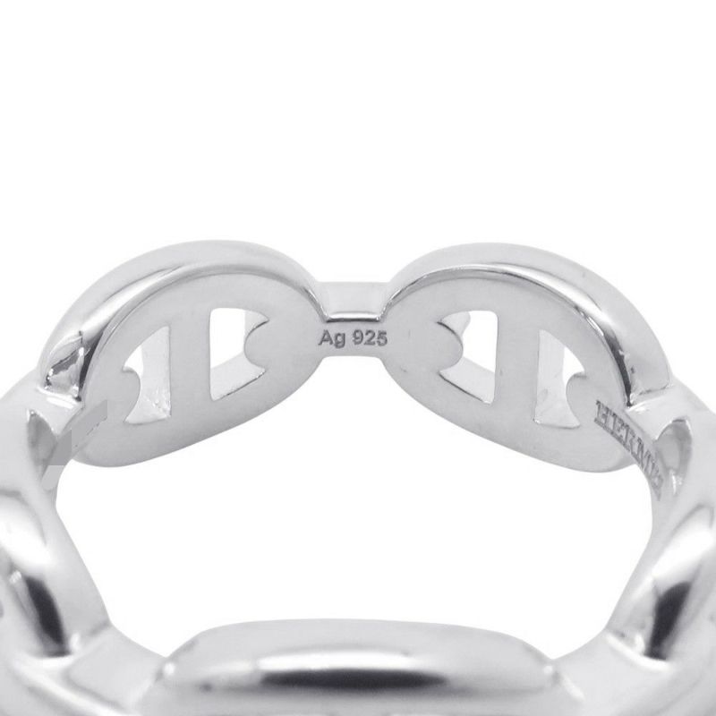 エルメス リング シェーヌダンクル アンシェネPM Enchainee SV925シルバー リングサイズ55 HERMES ジュエリー