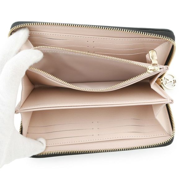 ルイヴィトン 長財布 モノグラム ラムスキン ジッピー・ウォレット クッサン M12152 黒 ブラック 日本限定カラー