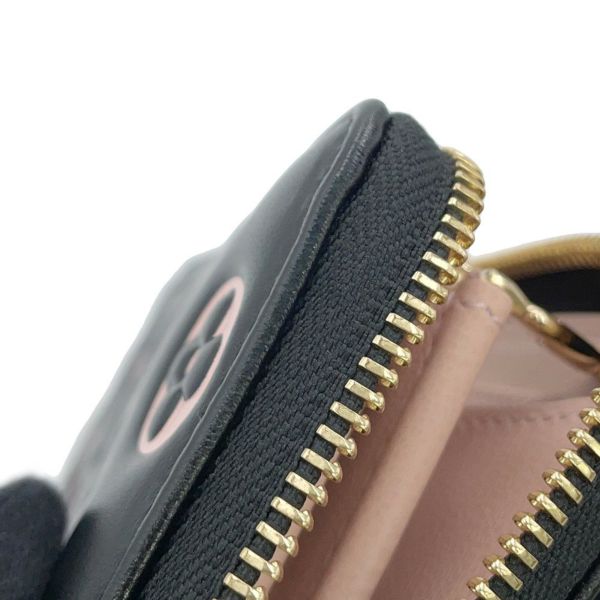 ルイヴィトン 長財布 モノグラム ラムスキン ジッピー・ウォレット クッサン M12152 黒 ブラック 日本限定カラー