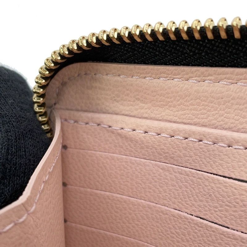 ルイヴィトン 長財布 モノグラム ラムスキン ジッピー・ウォレット クッサン M12152 黒 ブラック 日本限定カラー