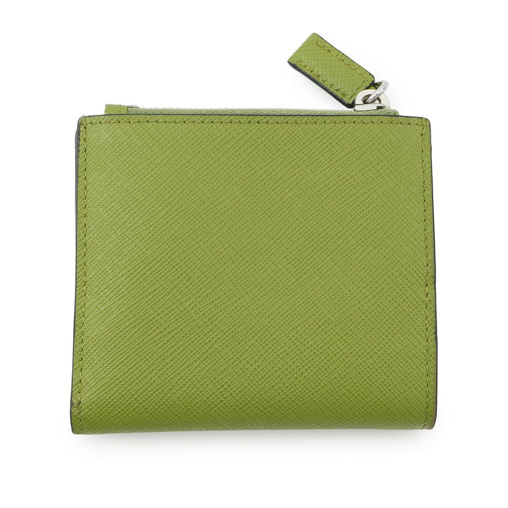 プラダ 二つ折り財布 サフィアーノ トライアングルロゴ 2ML049 PRADA 日本限定カラー