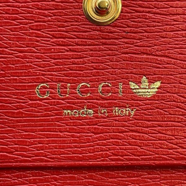 グッチ ショルダーウォレット アディダスコラボ ホースビット レザー 702248 GUCCI adidas ポシェット