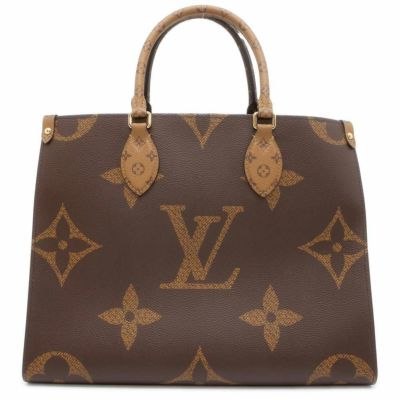 ☆ルイヴィトン トートバッグ モノグラム・リバース ジャイアント オンザゴーMM M45321 LOUIS VUITTON ハンドバッグ 安心保証 |  中古・新品ブランド販売ギャラリーレア公式通販