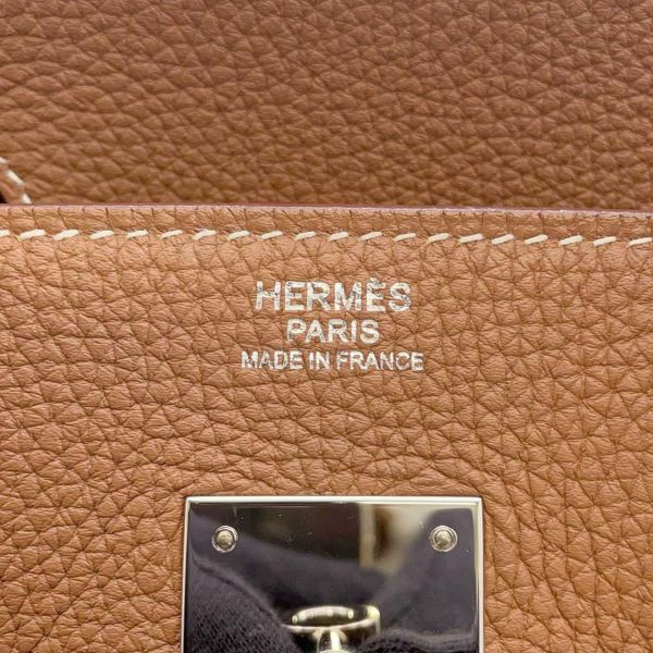 エルメス バーキン30 ゴールド/シルバー金具 トゴ A刻印 HERMES Birkin ハンドバッグ