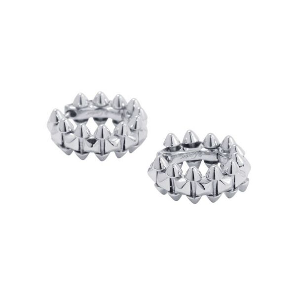 カルティエ ピアス クラッシュ ドゥ カルティエ K18WGホワイトゴールドミニモデル B8301521 Cartier イヤリング