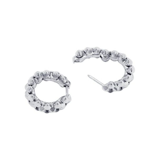 カルティエ ピアス クラッシュ ドゥ カルティエ K18WGホワイトゴールドミニモデル B8301521 Cartier イヤリング