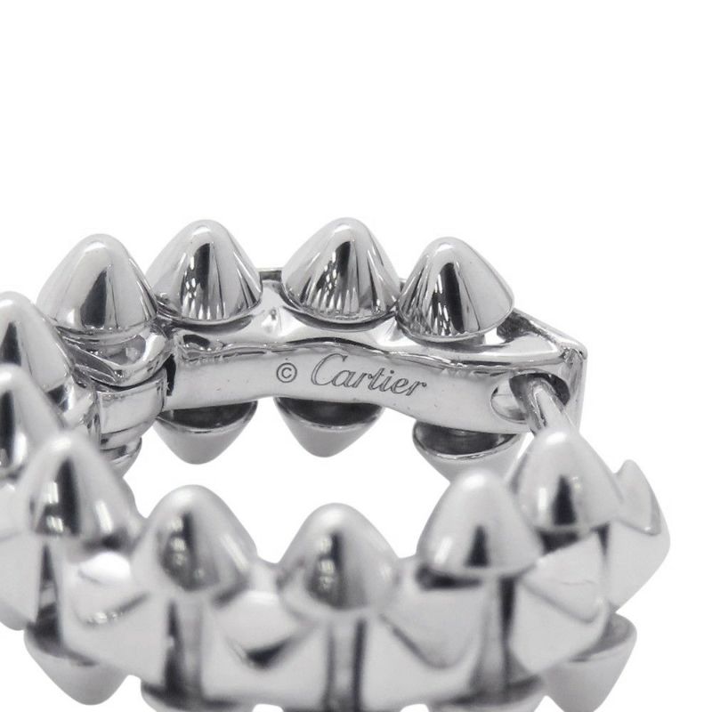 カルティエ ピアス クラッシュ ドゥ カルティエ K18WGホワイトゴールドミニモデル B8301521 Cartier イヤリング