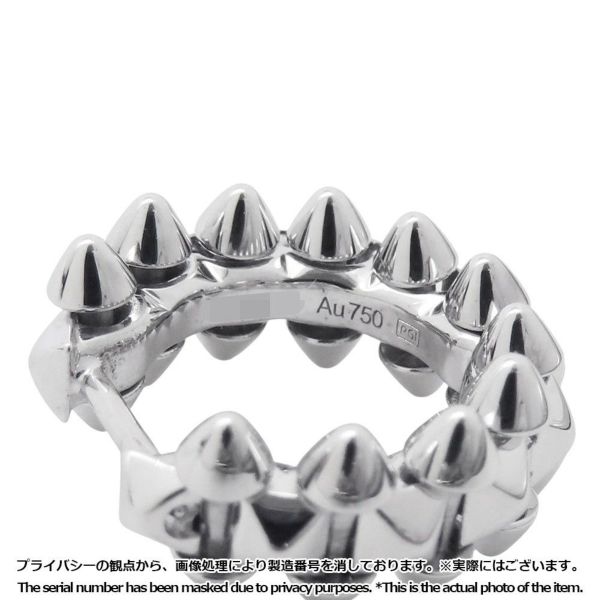 カルティエ ピアス クラッシュ ドゥ カルティエ K18WGホワイトゴールドミニモデル B8301521 Cartier イヤリング