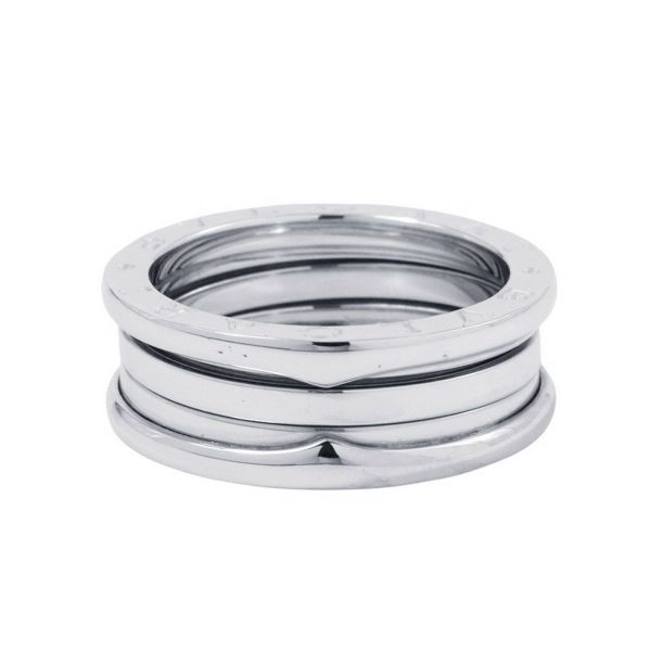 ブルガリ リング ビーゼロワン B-zero1 2バンド K18WGホワイトゴールド サイズ59 BVLGARI 指輪 ジュエリー