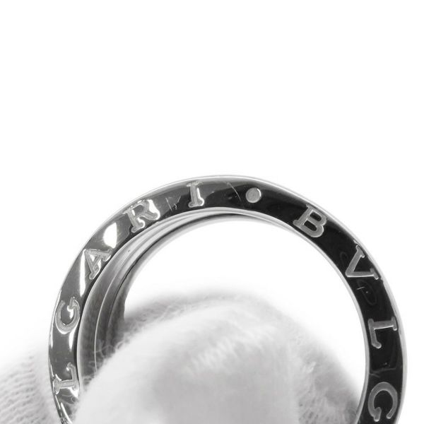 ブルガリ リング ビーゼロワン B-zero1 2バンド K18WGホワイトゴールド サイズ59 BVLGARI 指輪 ジュエリー