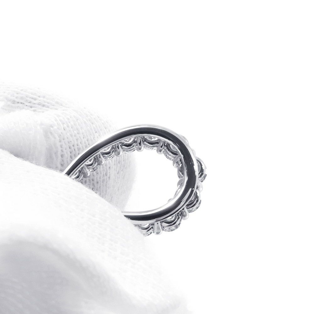 ハリーウィンストン ネックレス ループ・ペンダント エクストララージ ダイヤモンド 15P 計約0.96ct Pt950プラチナ PEDPPLXLLP