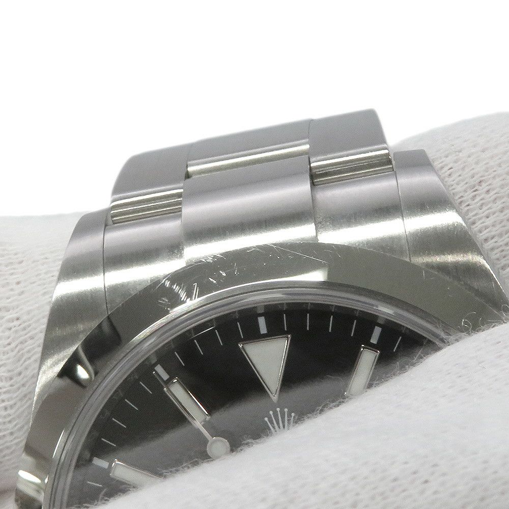 ロレックス エクスプローラー1 ランダムシリアル ルーレット 214270 ROLEX 腕時計 黒文字盤